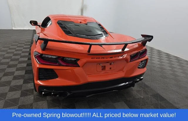 Used 2020 Orange Chevrolet Stingray image 5