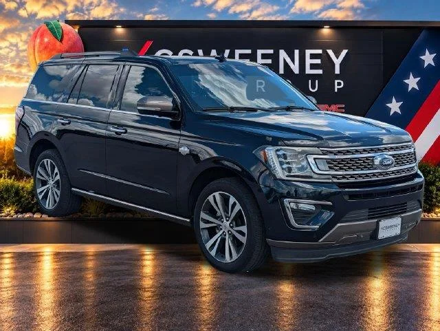 Used 2021 Blue Ford King Ranch image 7