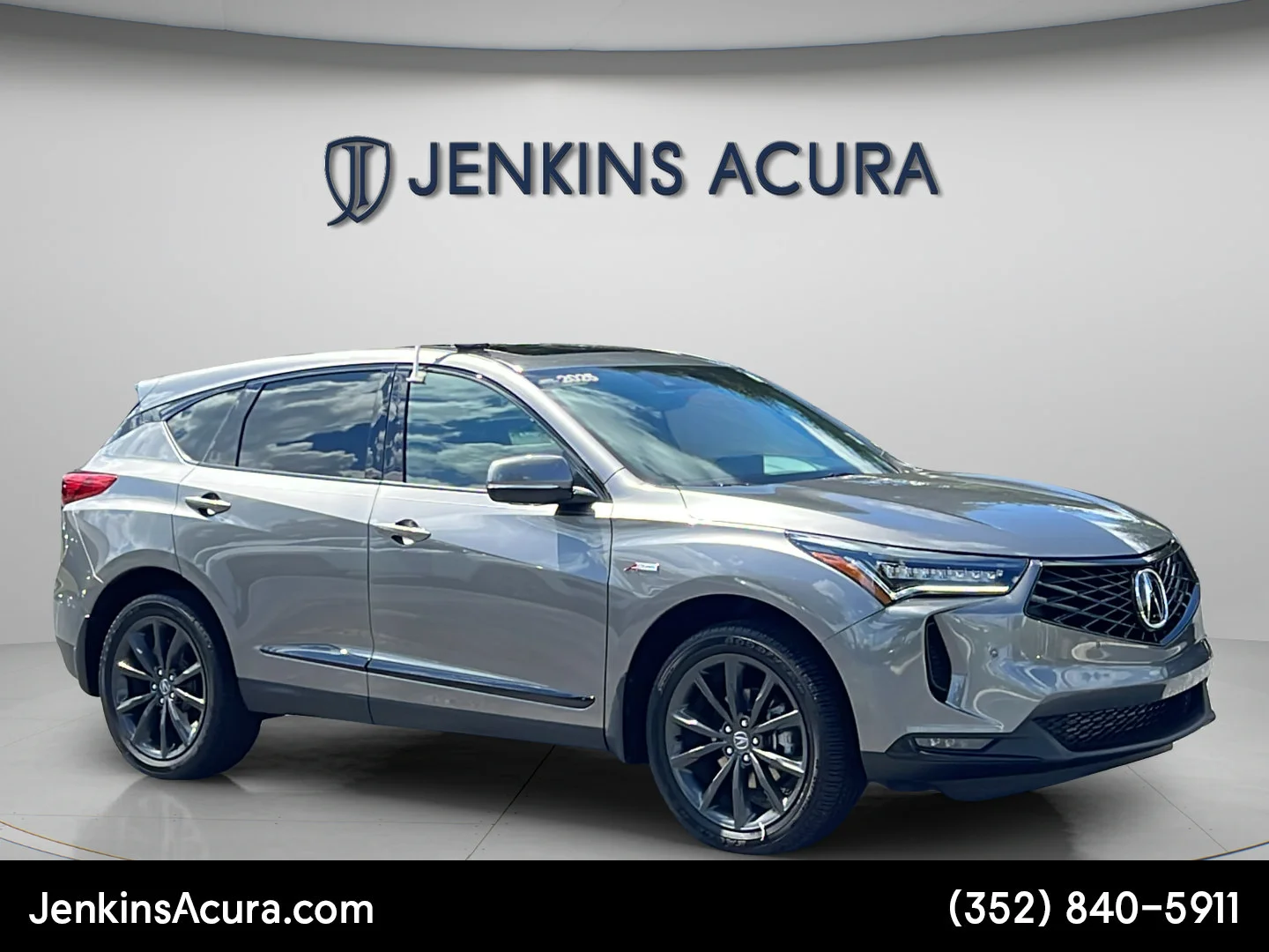 Used 2025 Liquid Carbon Metallic Acura w/A-Spec Package image 1