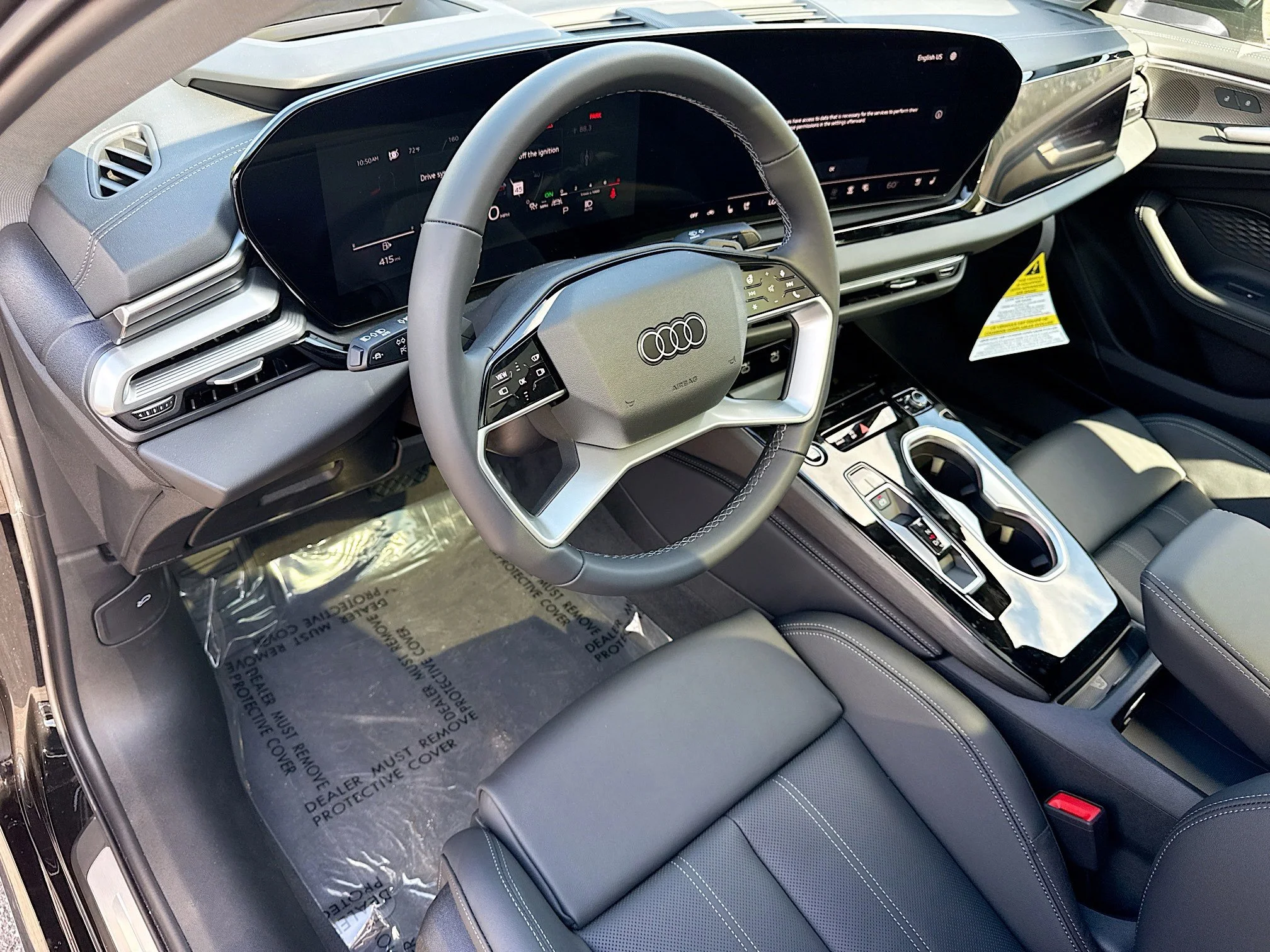 New 2026 Mythos Black Metallic Audi Prestige image 25