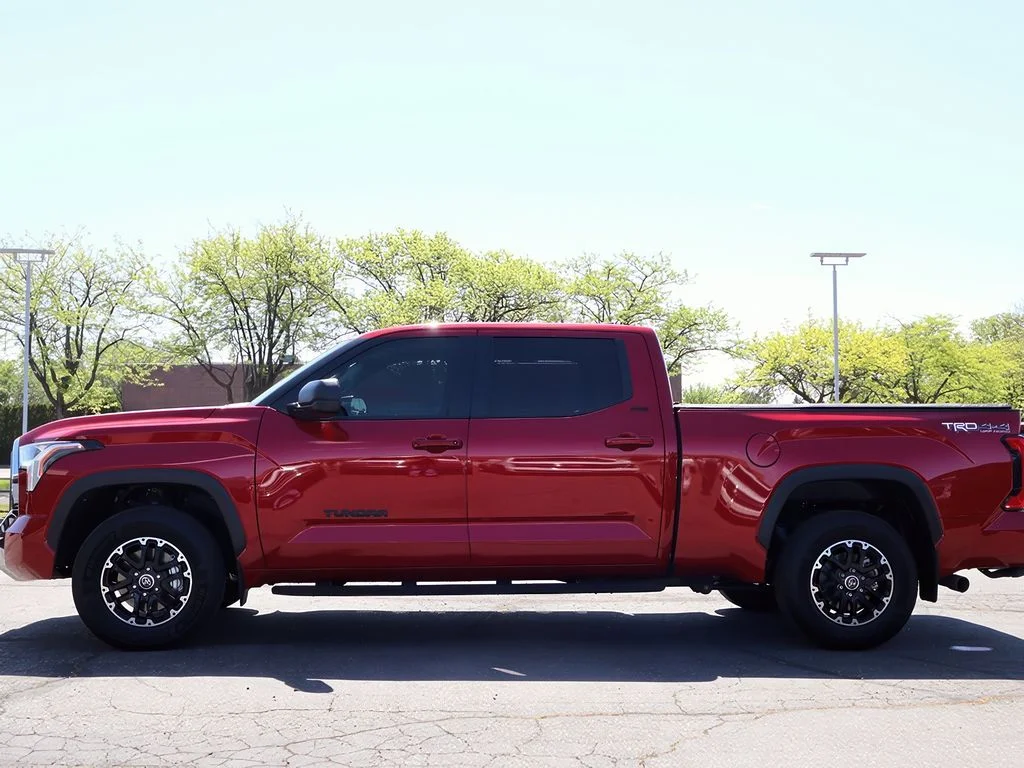 Used 2024 Supersonic Red Toyota SR5  TRD image 4