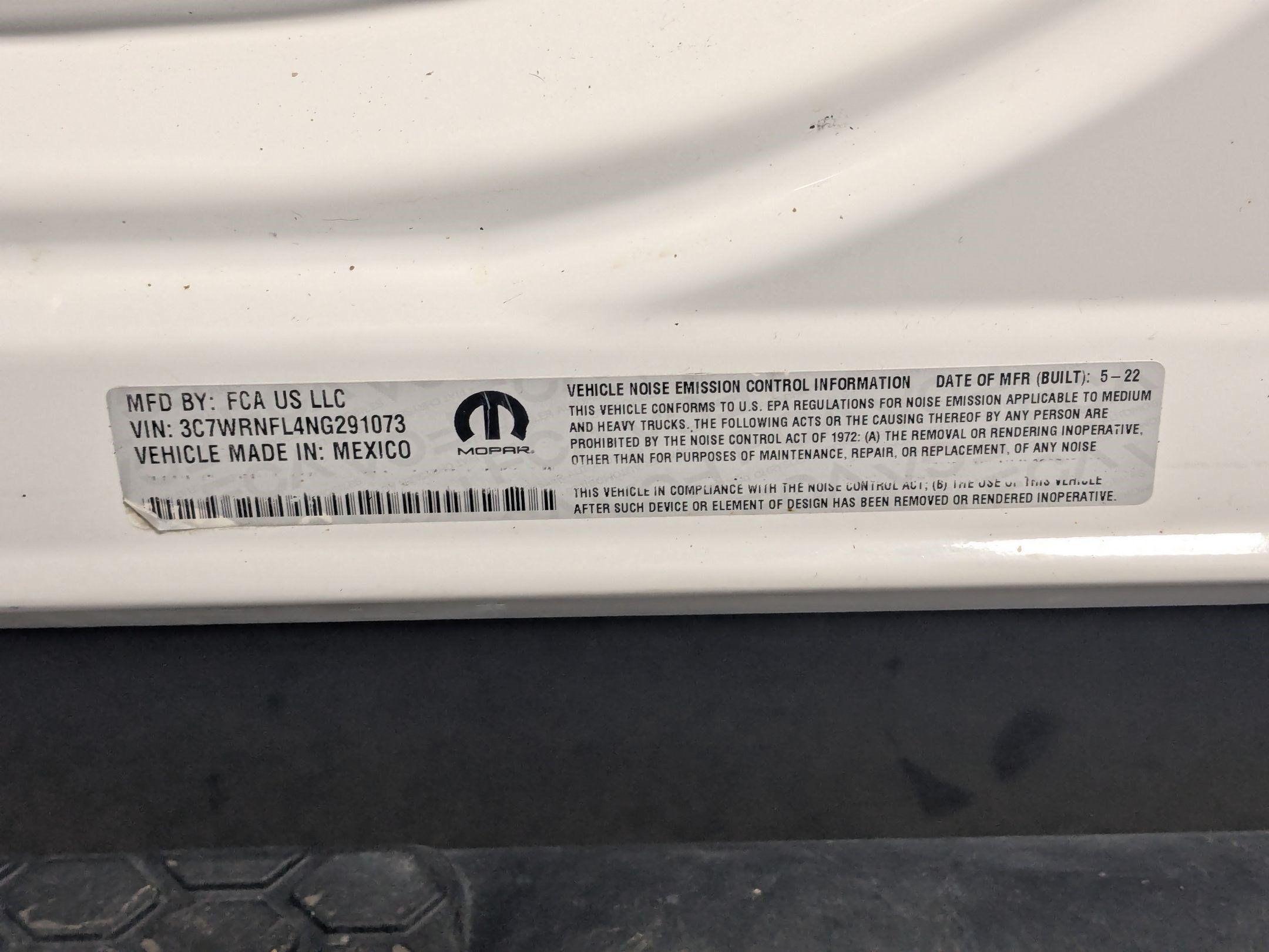 Used 2022 Bright White Clearcoat Ram Tradesman image 22