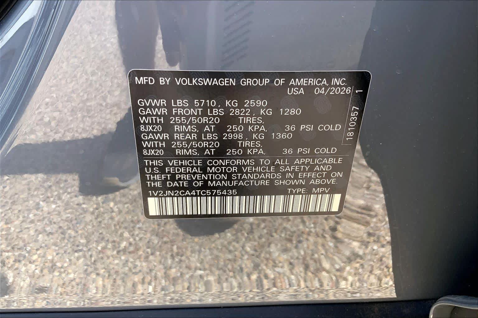 New 2026 Pure Gray Volkswagen 2.0T SE w/Technology image 21