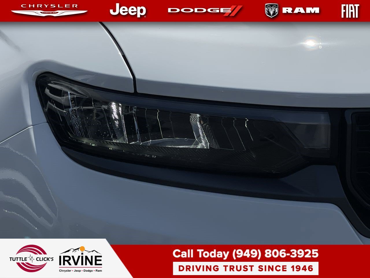 New 2026 Bright White Clear-Coat Exterior Paint Jeep 85th Anniversary Edition image 7
