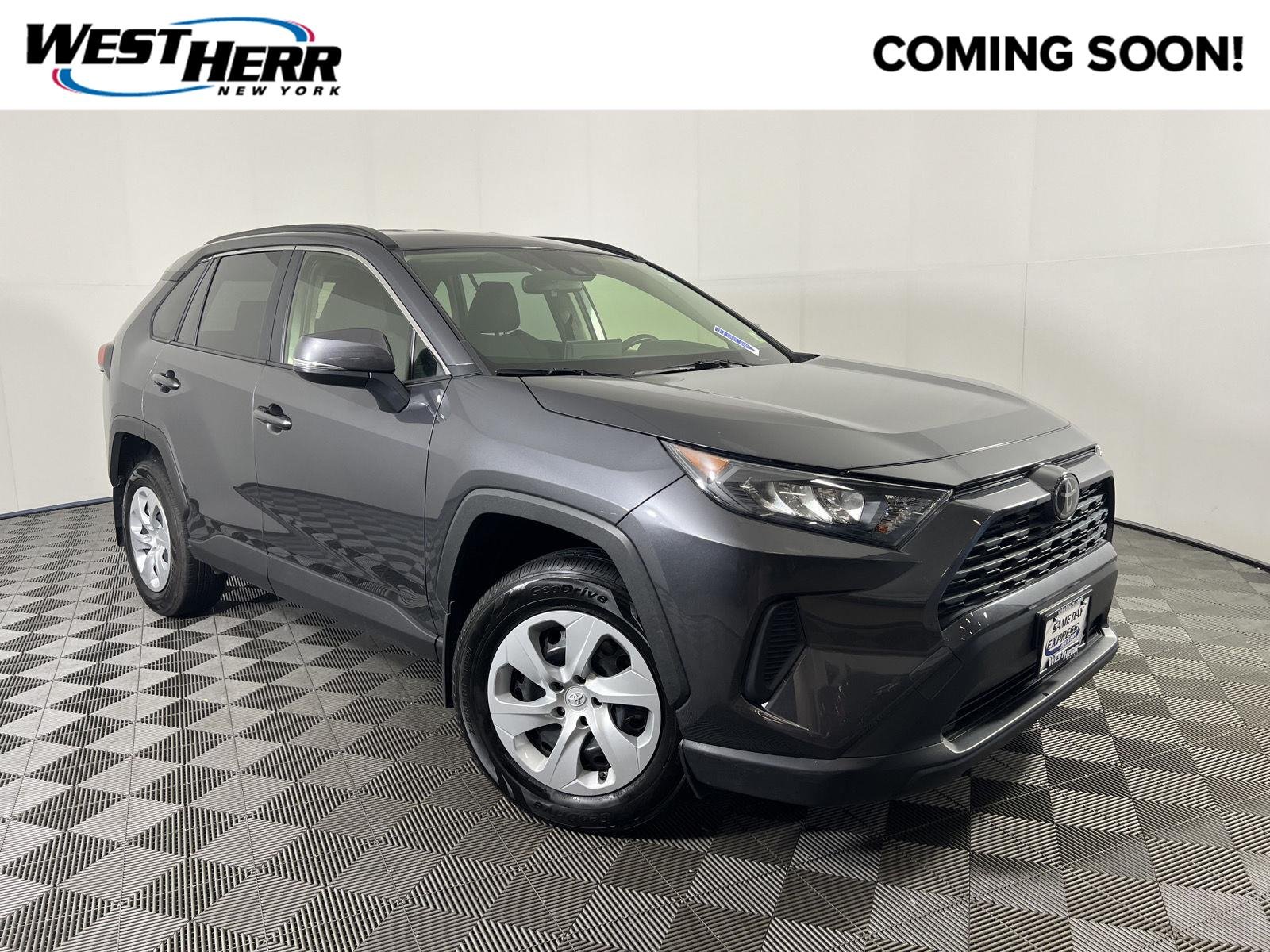Used 2019 Magnetic Gray Metallic Toyota LE image 1