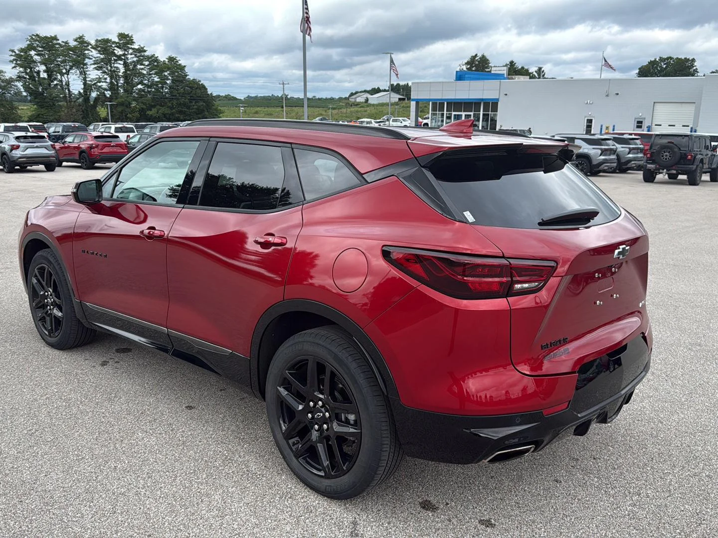 Used 2023 Radiant Red Tintcoat Chevrolet RS image 6