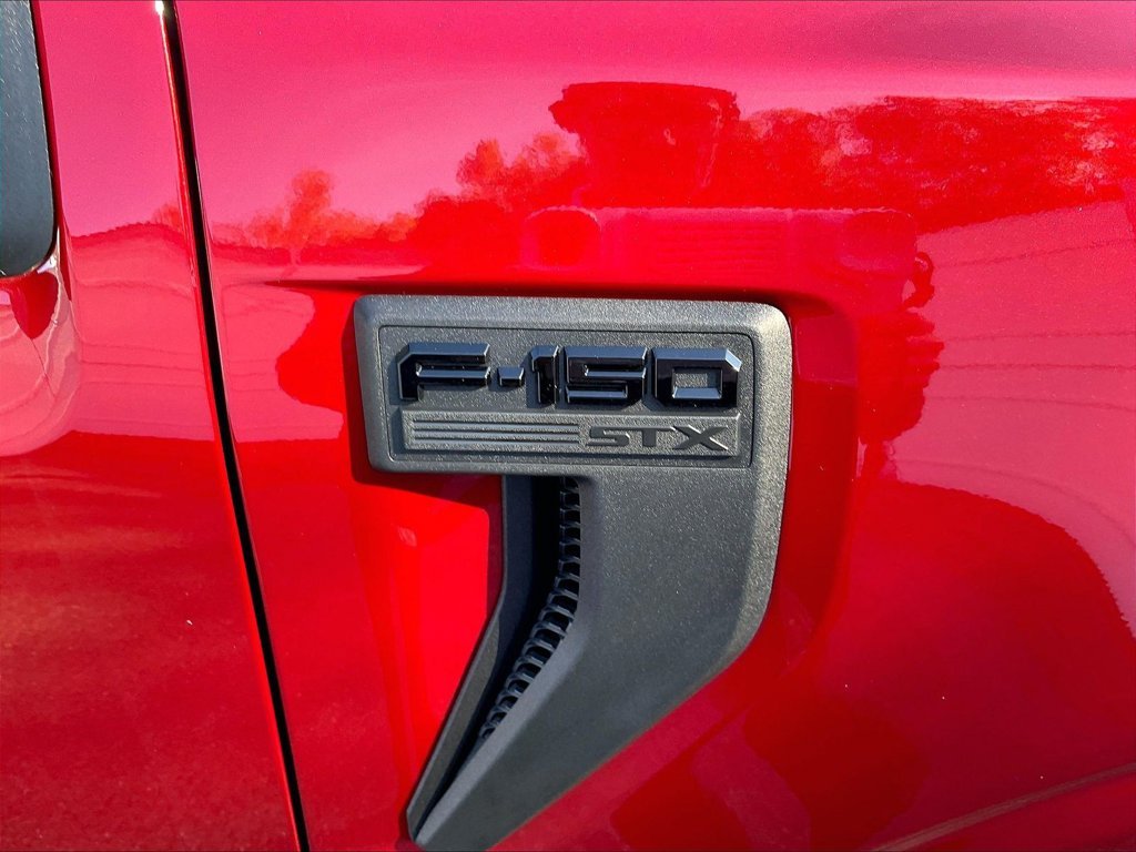 Used 2024 Rapid Red Metallic Tinted Clearcoat Ford STX SuperCrew image 27