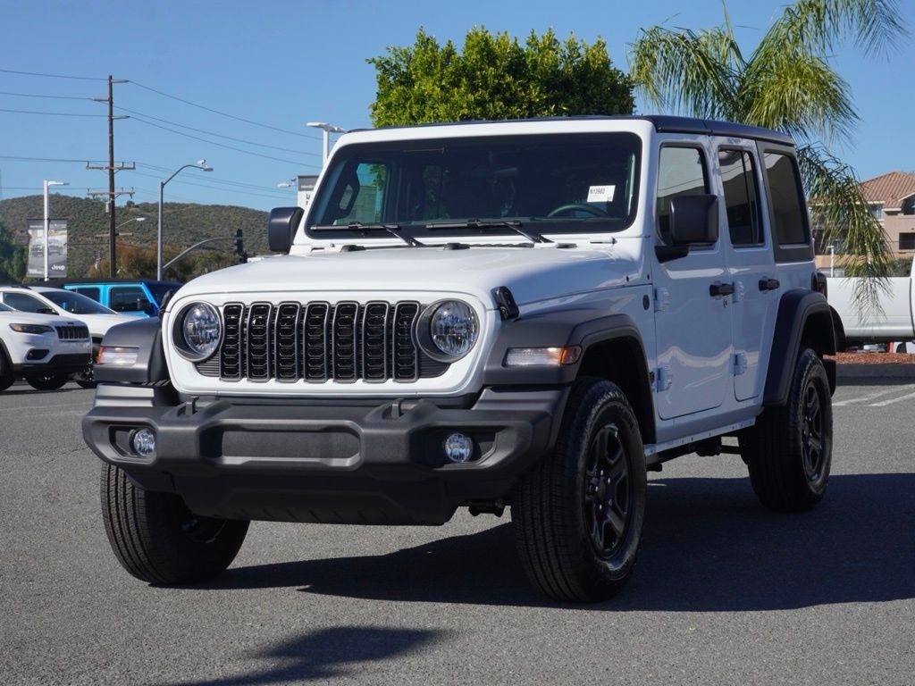 New 2026 Bright White Clear-Coat Exterior Paint Jeep Sport image 8