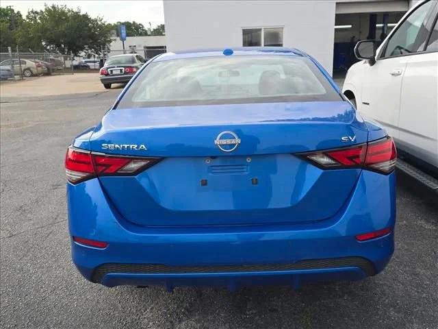 Used 2024 Electric Blue Met Nissan SV image 5