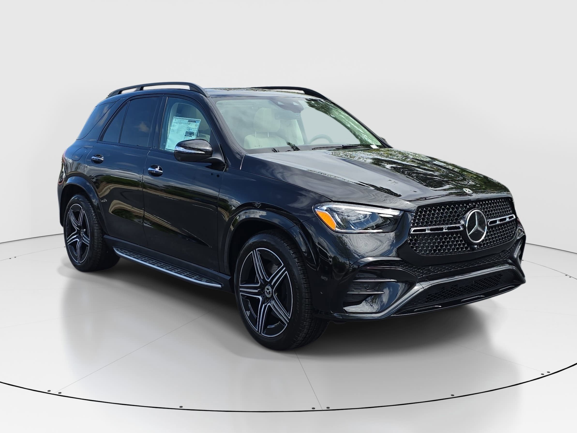 New 2026 Obsidian Black Metallic Mercedes-Benz GLE350 image 3