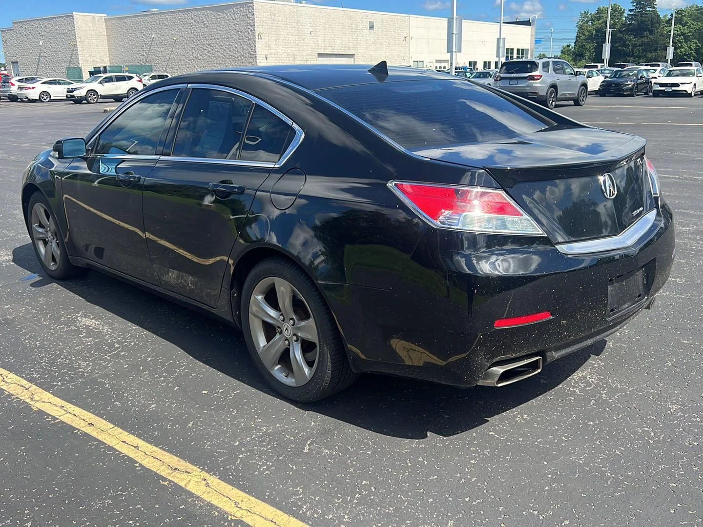 Used 2013 Crystal Black Pearl Acura Tech image 9
