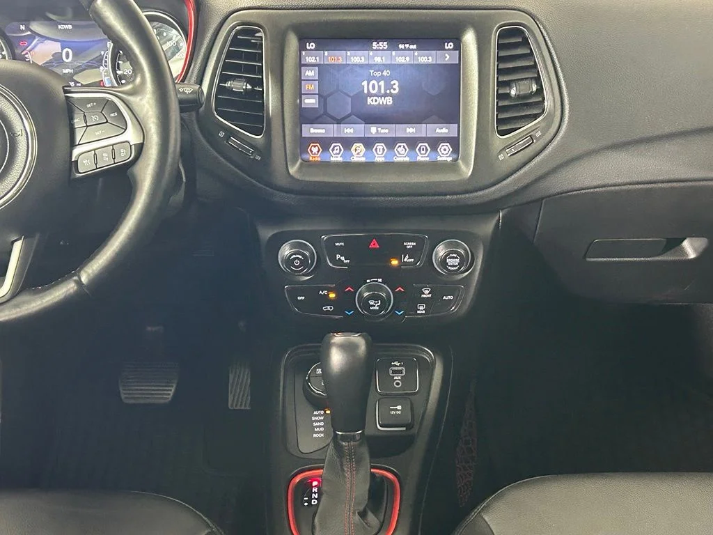 Used 2021 Jeep Compass Trailhawk with VIN 3C4NJDDB8MT581410 for sale in Elk River, MN