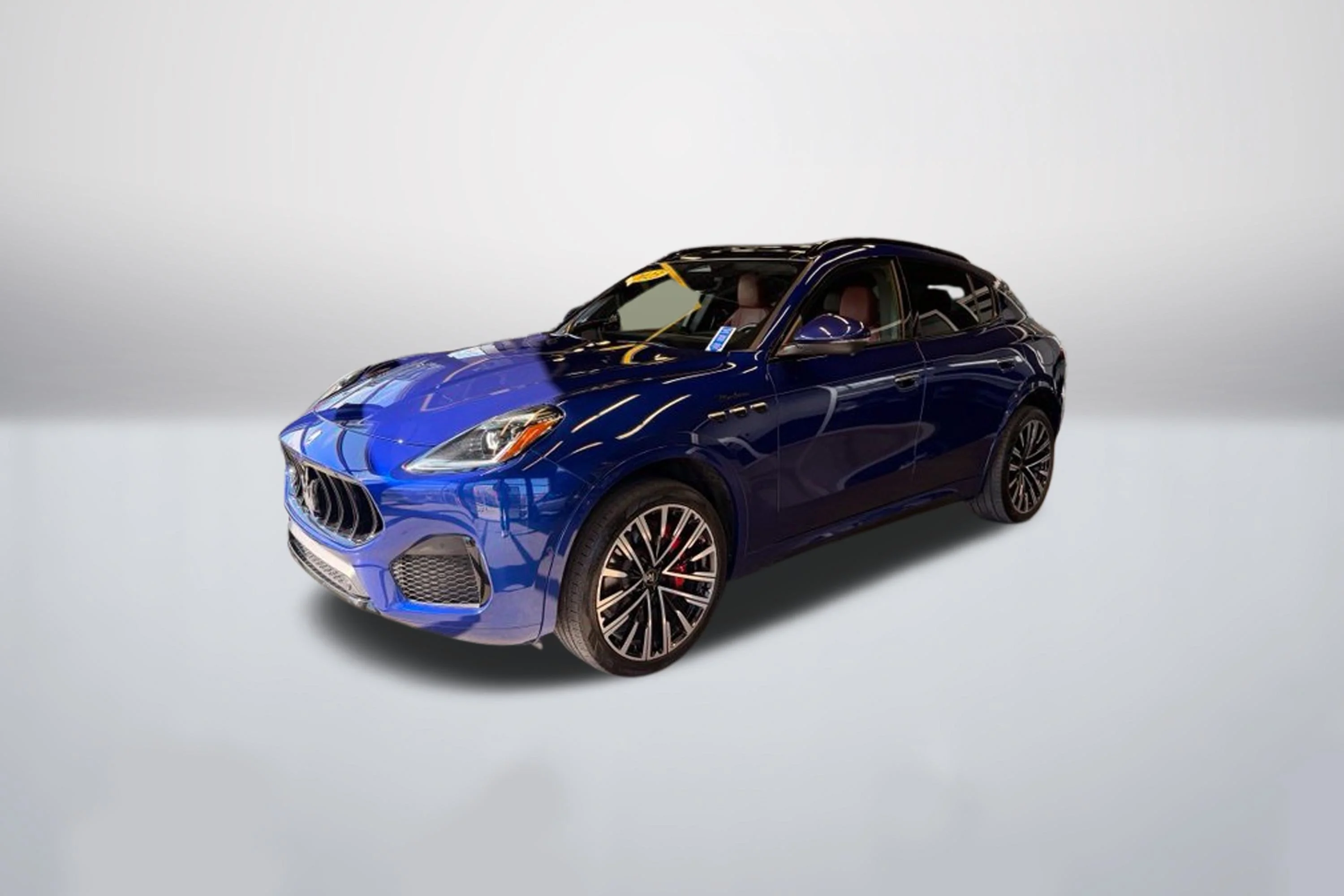 Certified Used 2023 Blu Intenso Metallic Maserati Modena image 1