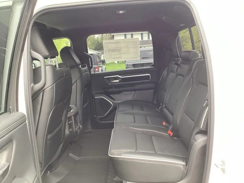 New 2026 Bright White Clear-Coat Exterior Paint RAM Laramie image 18