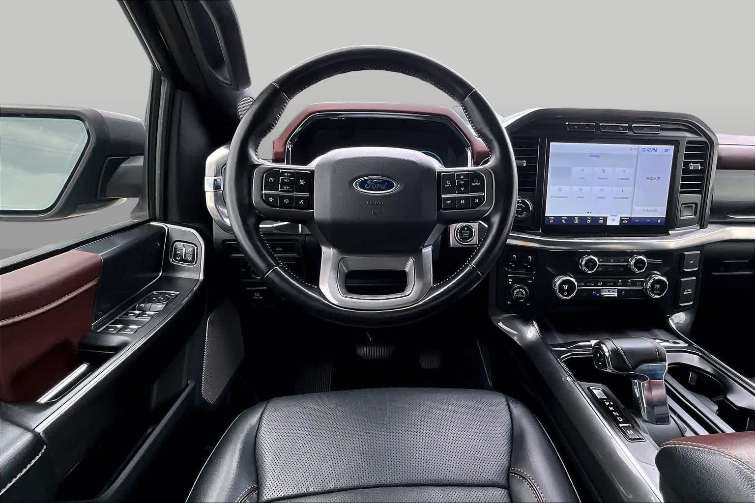 Used 2021 Carbonized Gray Metallic Ford LARIAT image 6