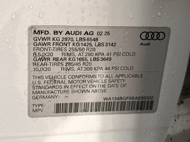 Used 2025 White Audi Prestige image 38