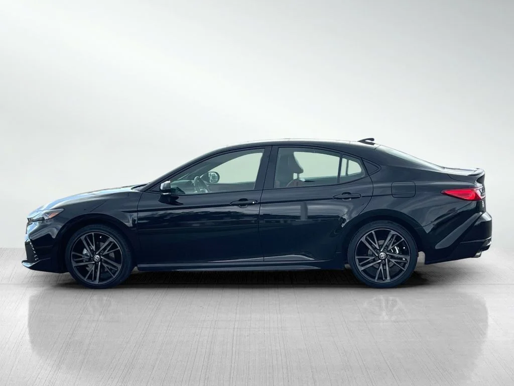 Used 2025 Midnight Black Metallic Toyota XSE image 6