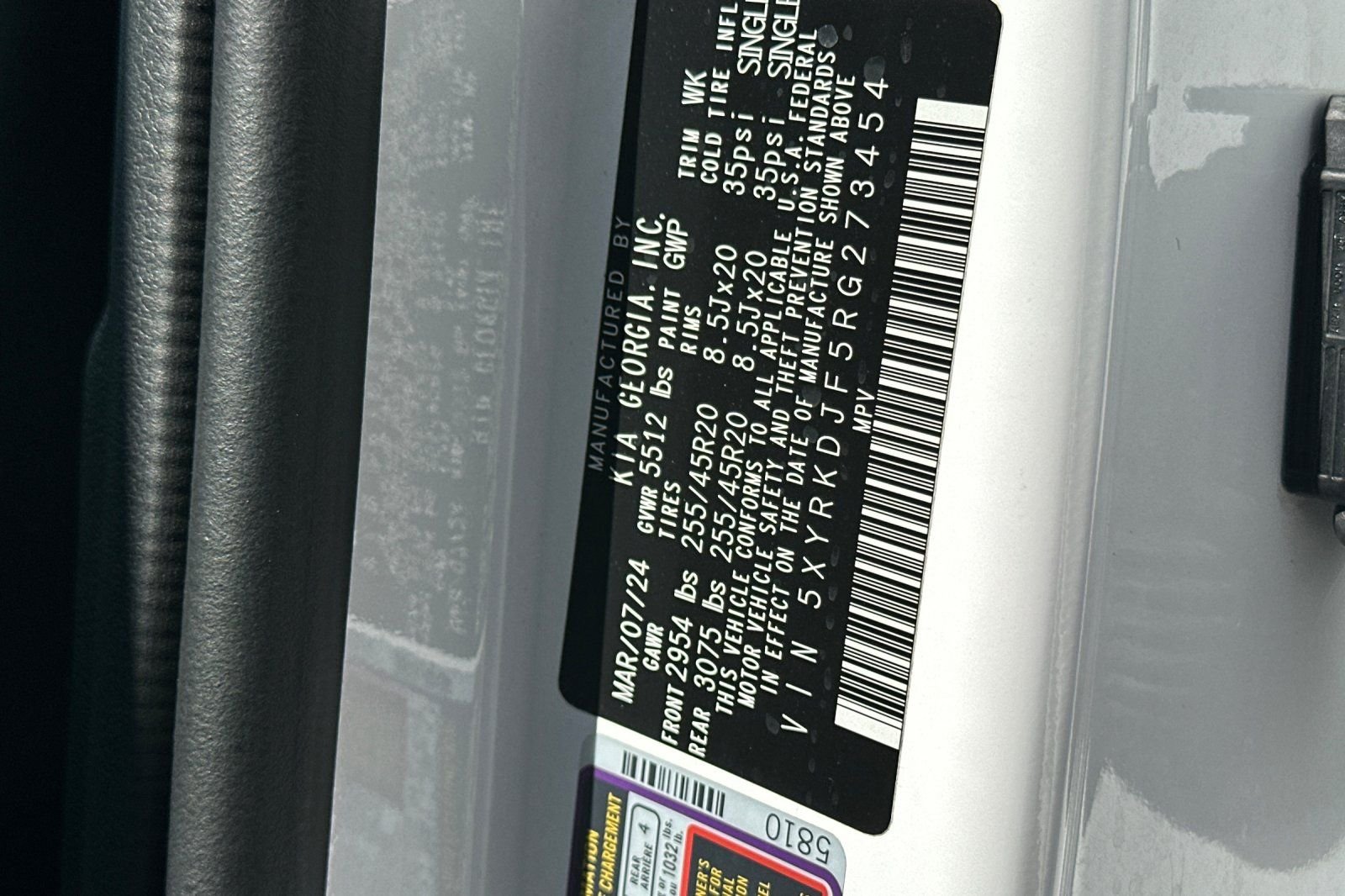 Used 2024 White Kia X-Line SX image 35