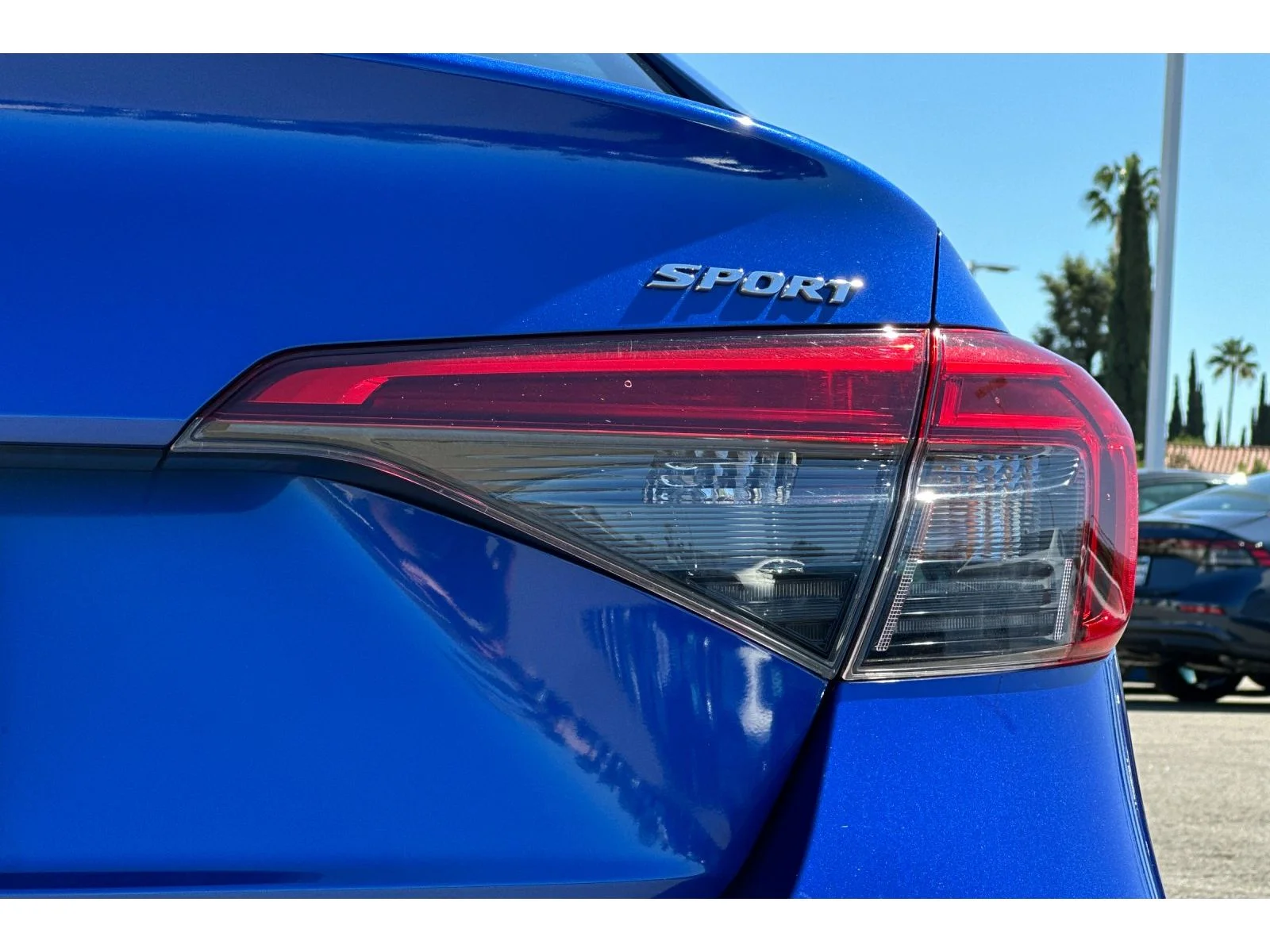 Used 2024 Aegean Blue Metallic Honda Sport image 48