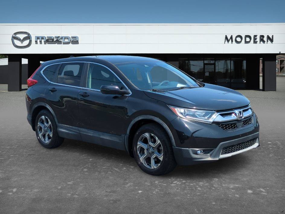 Used 2017 Crystal Black Pearl Honda EX image 8