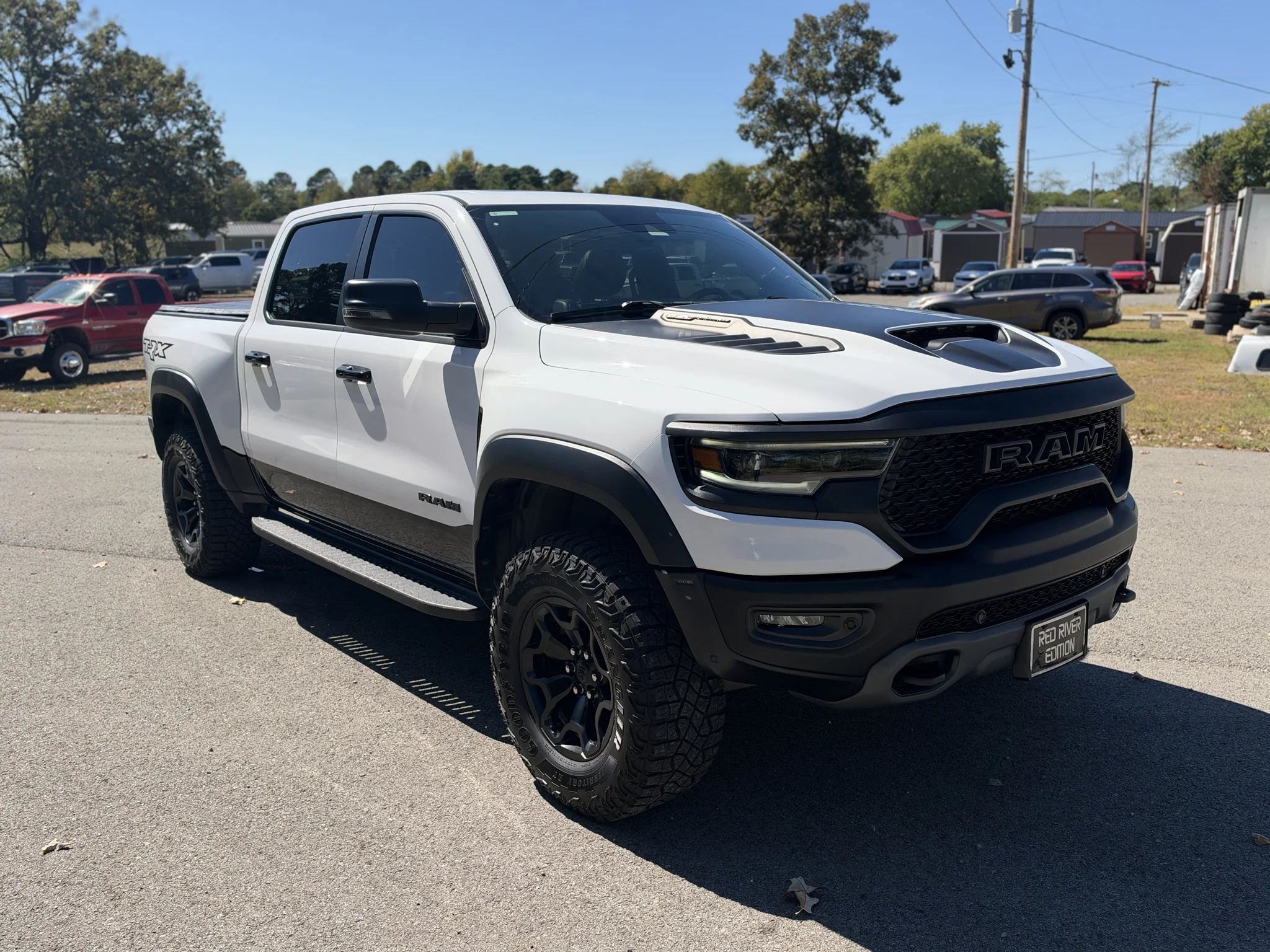 Used 2023 Bright White Clearcoat Ram TRX image 2