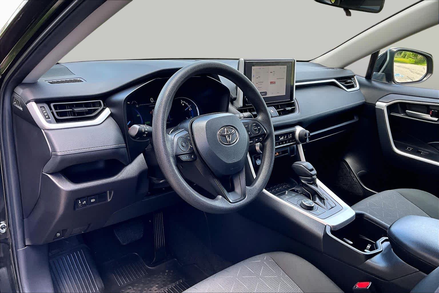 Used 2024 Midnight Black Metallic Toyota Hybrid XLE image 18