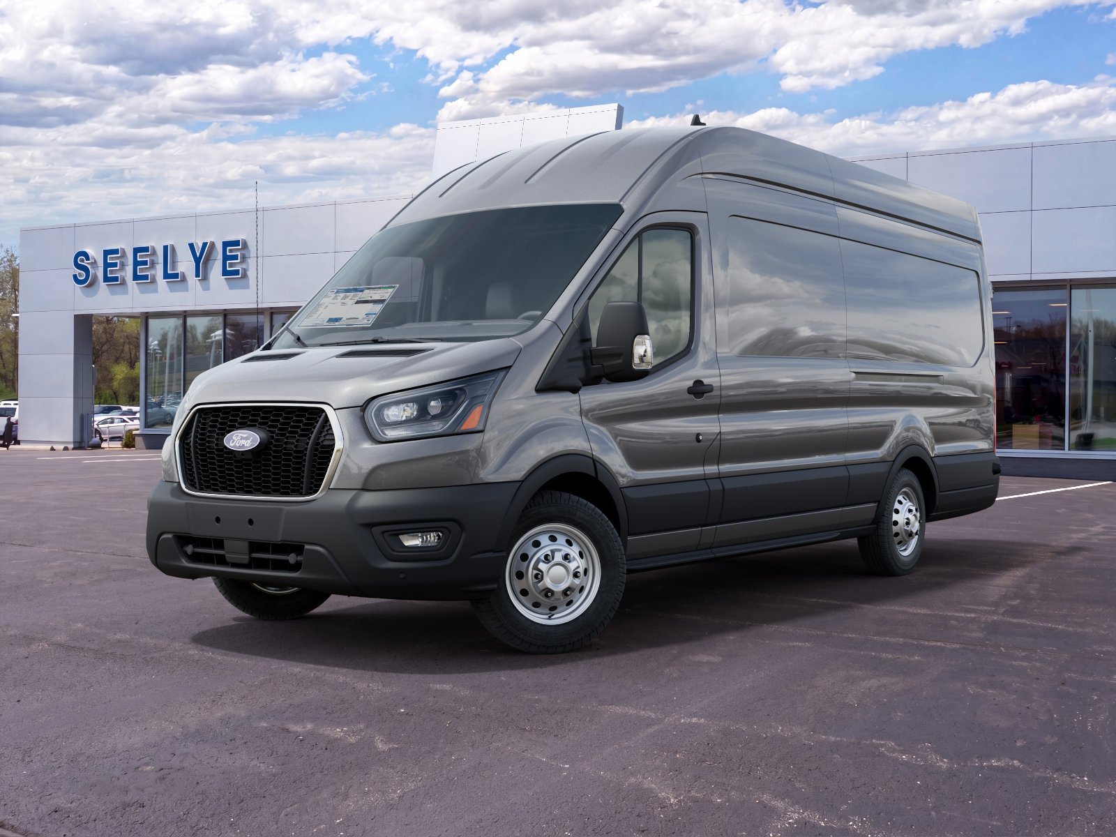 New 2027 Carbonized Gray Metallic Ford Cargo Van image 2
