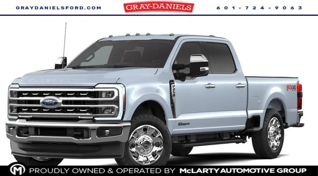 New 2026 Glacier Gray Metallic Tri-Coat Ford F-250® Lariat® image 1