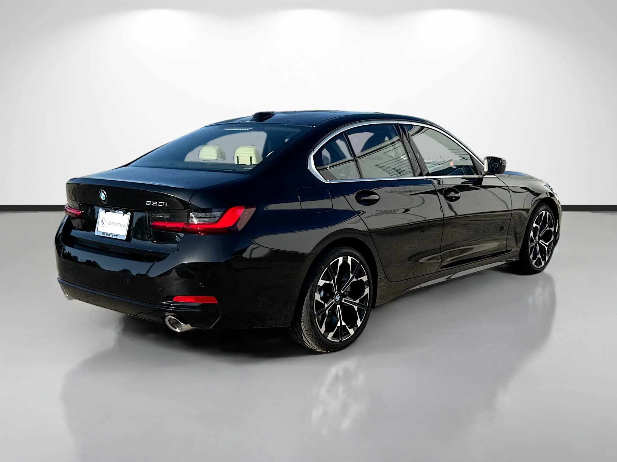 New 2026 Black Sapphire Metallic BMW 330i image 3