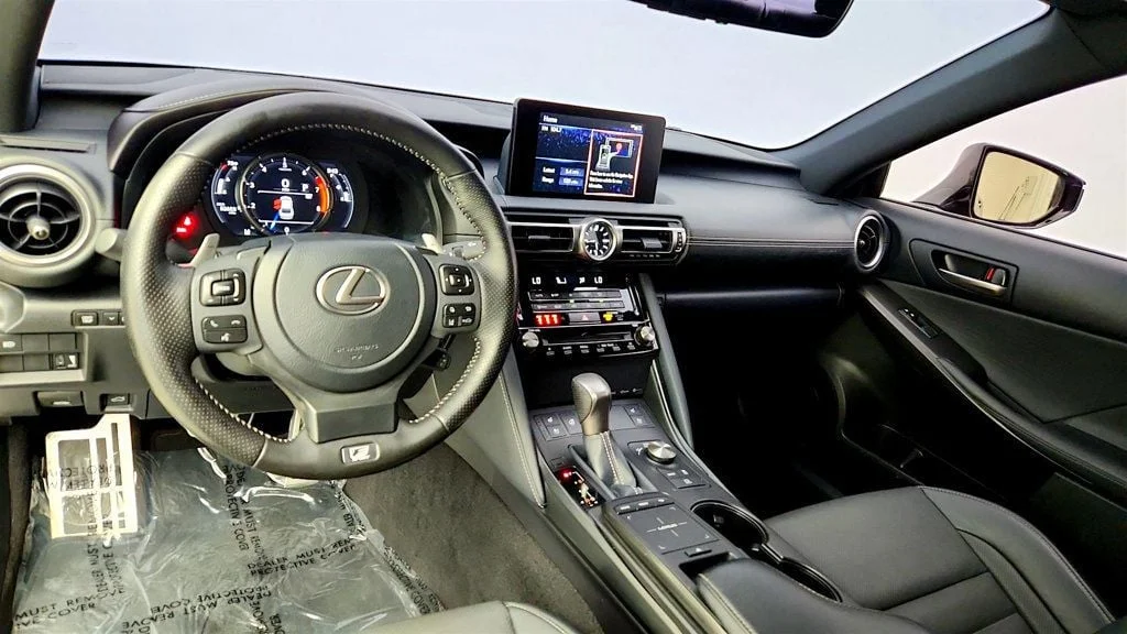 Used 2021 Caviar Lexus IS 350 F SPORT RWD w/ Intuitive Parking Assist image 13