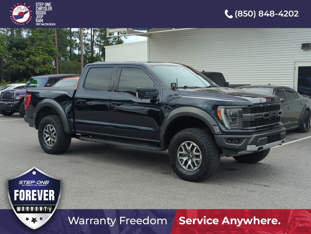 Used 2023 Blue Ford Raptor image 8