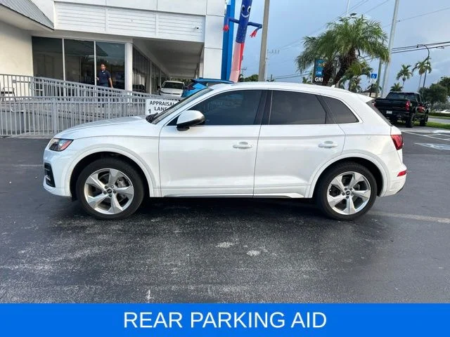 Used 2021 White Audi 45 Premium Plus image 5