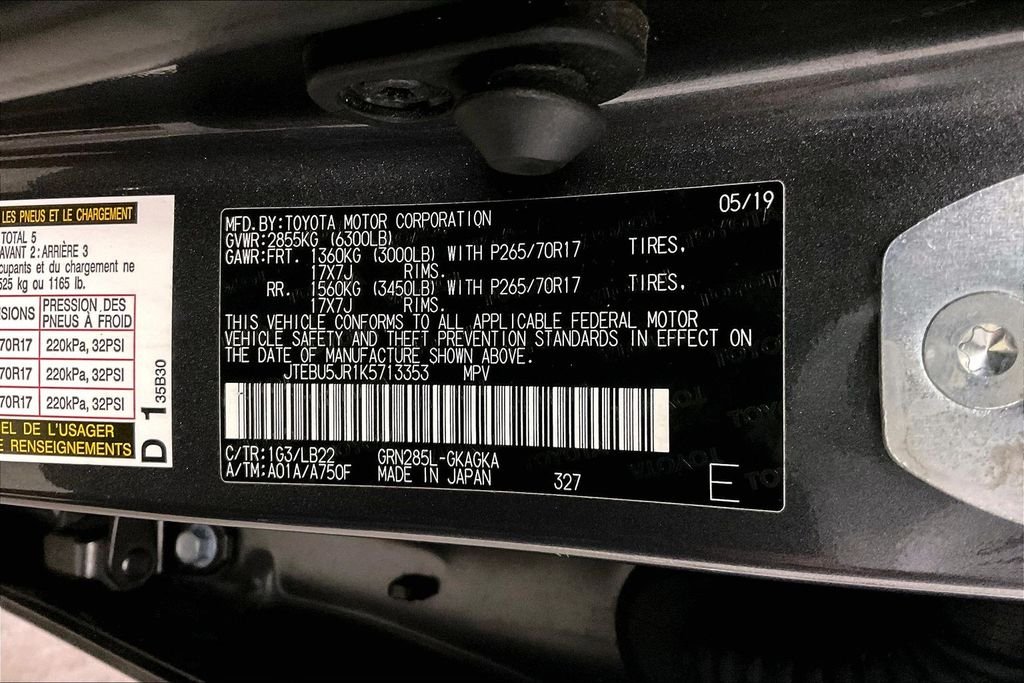 Used 2019 Gray Toyota SR5 Premium image 39