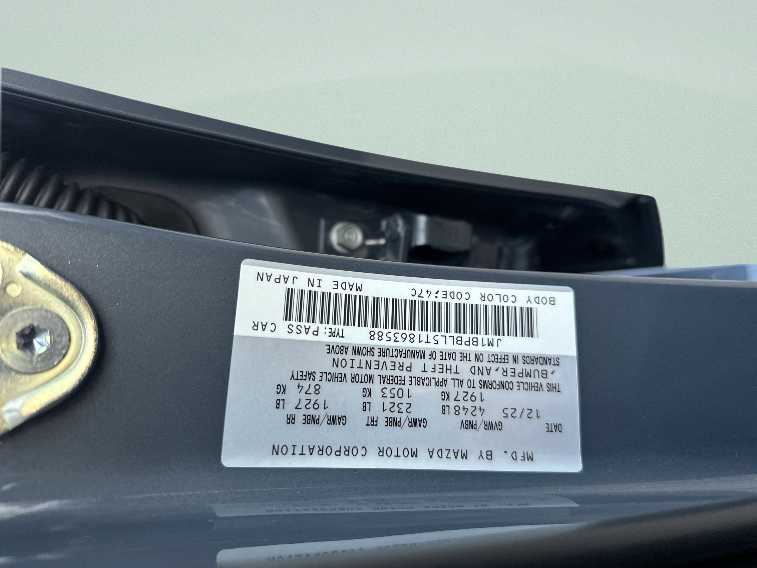 New 2026 Polymetal Gray Metallic Mazda 2.5 S Carbon Edition AWD image 26