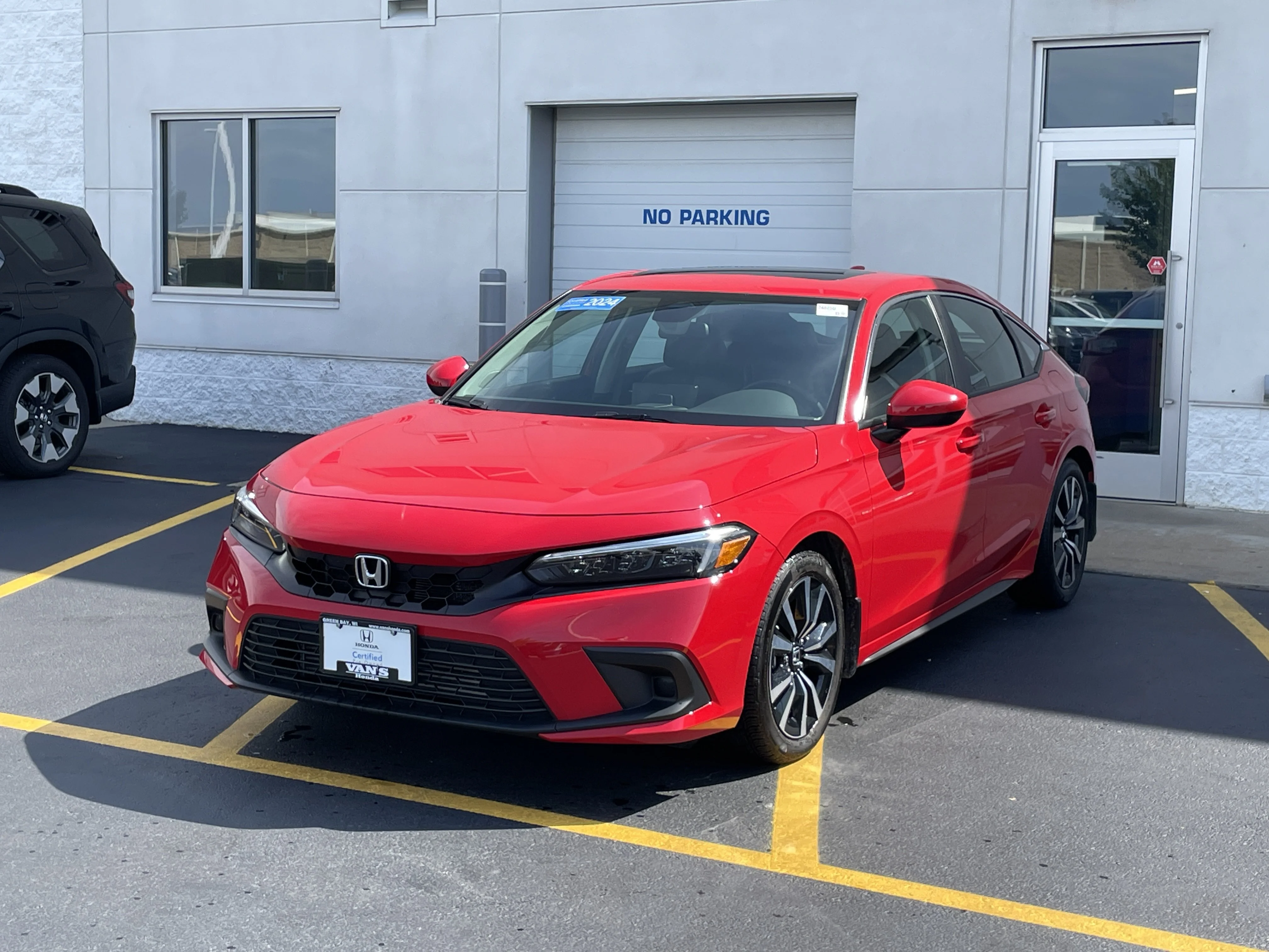 Certified Used 2024 Rallye Red Honda 1.5T EX-L image 32