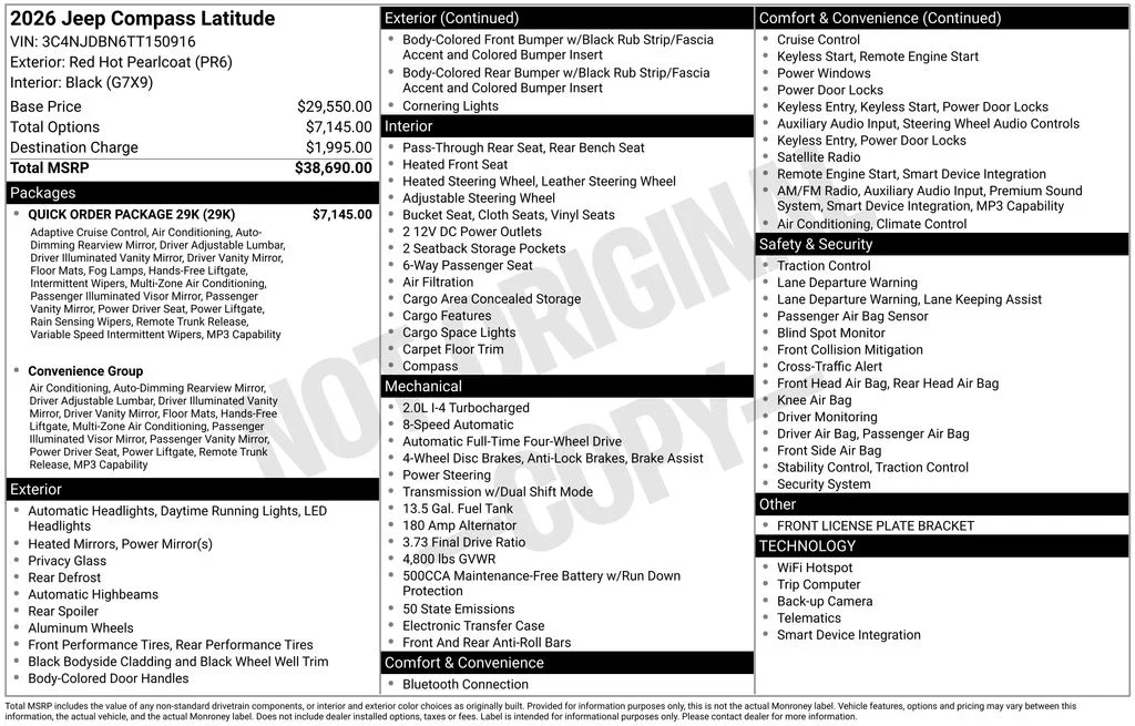 2026 Jeep Compass Altitude Special Edition - Photo 6