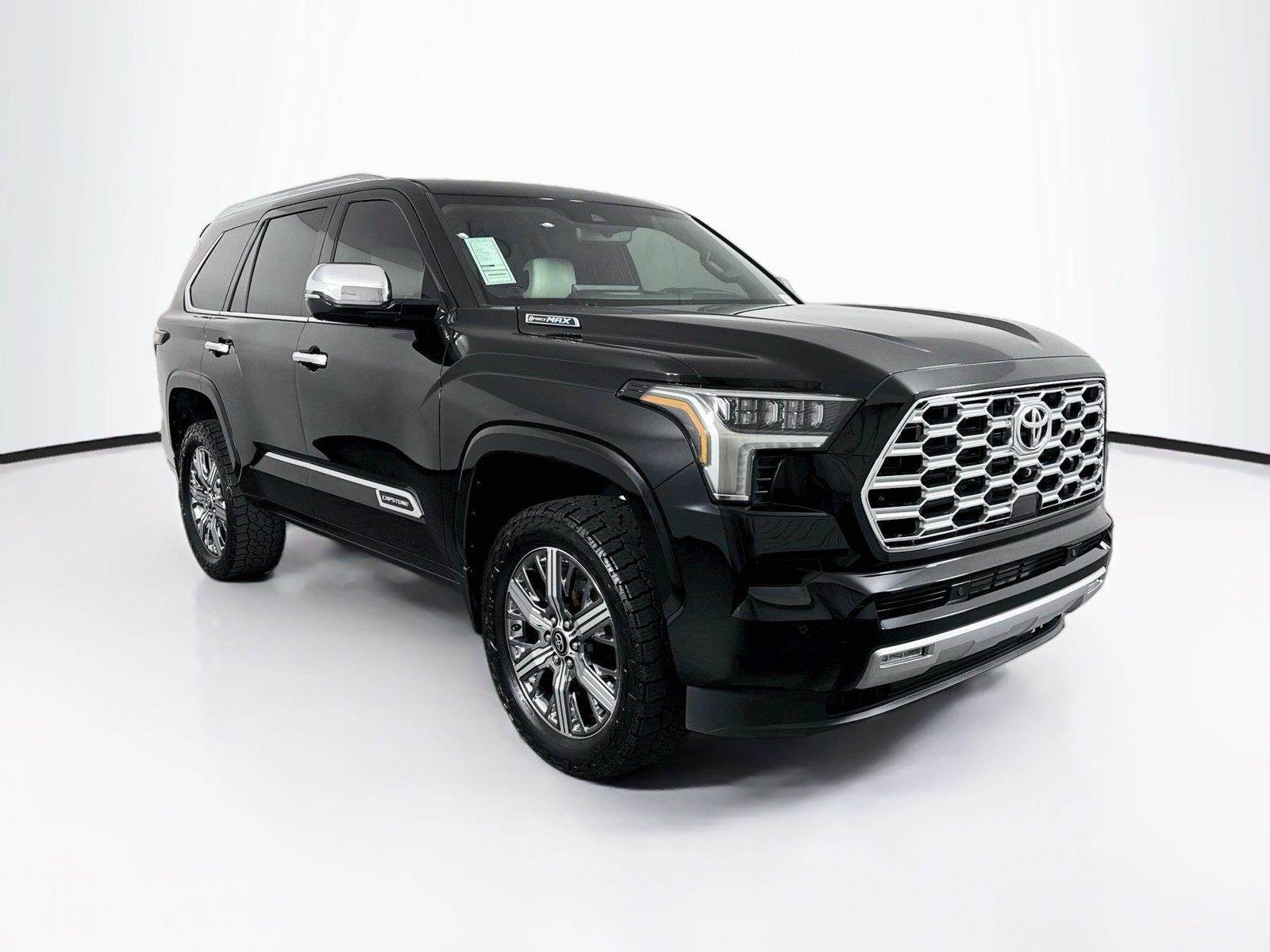 Used 2025 Midnight Black Metallic Toyota Capstone image 10