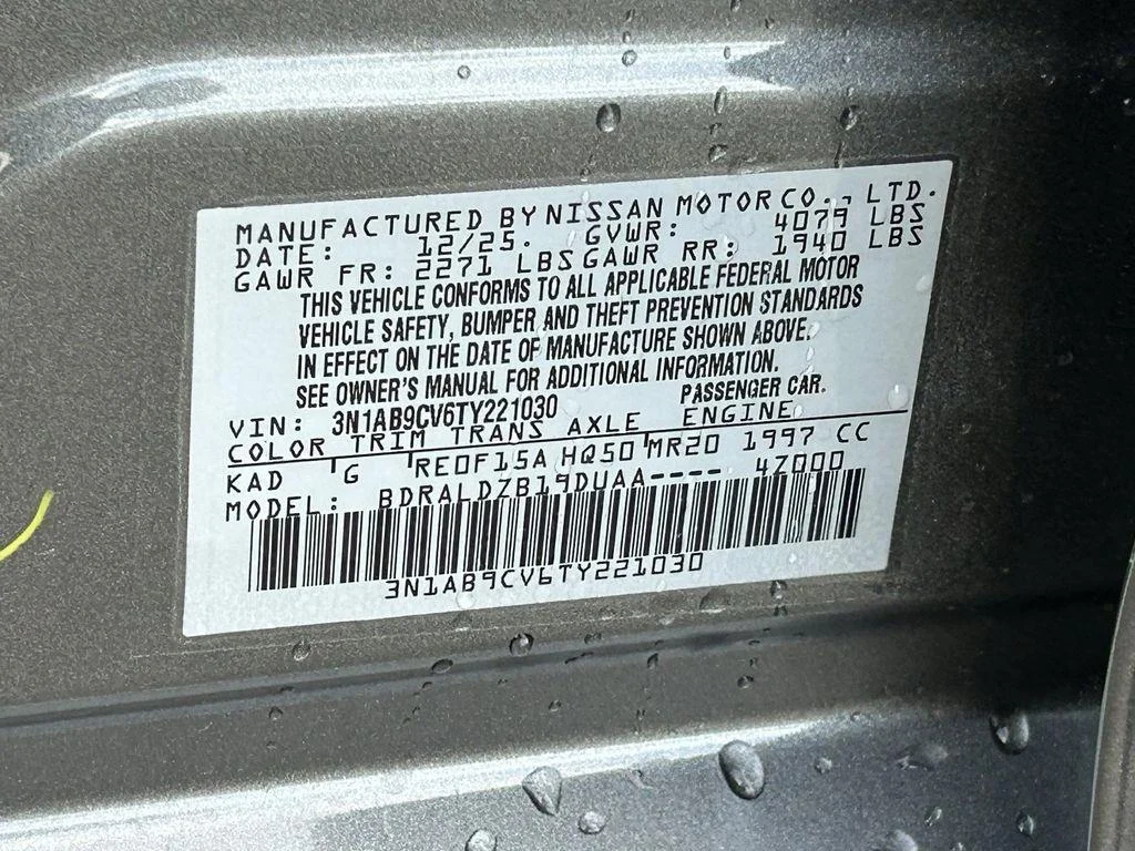 New 2026 Gun Metallic Nissan SV image 20