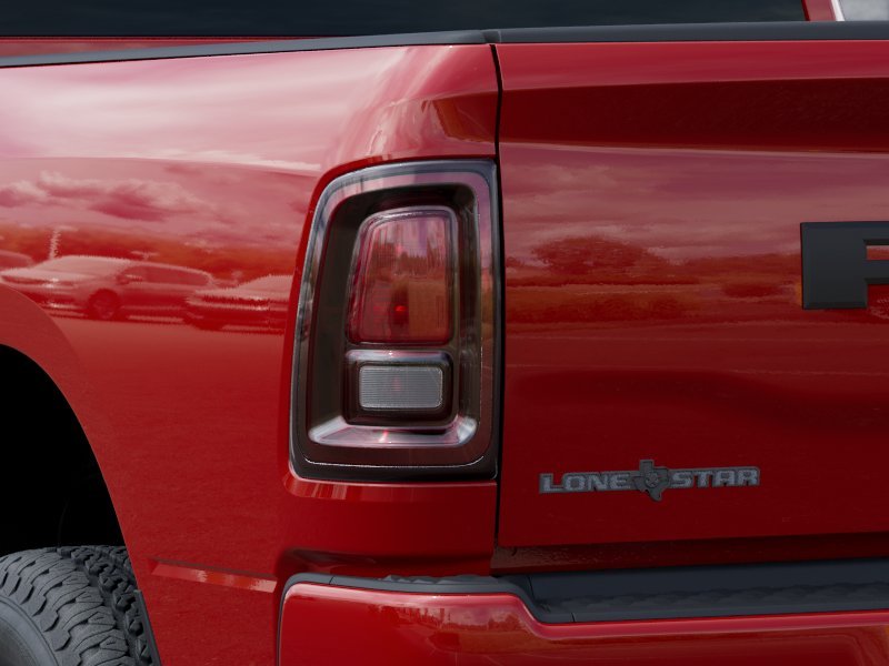 New 2026 Flame Red Clear-Coat Exterior Paint RAM LONE STAR image 5