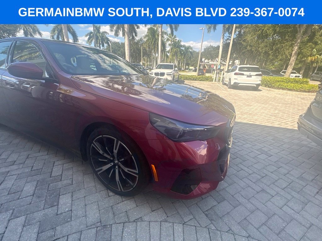 Certified Used 2024 Vegas Red Metallic BMW 530i image 13