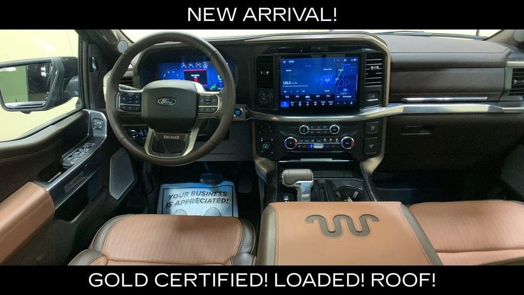 Certified Used 2025 Black Metallic Ford King Ranch image 31