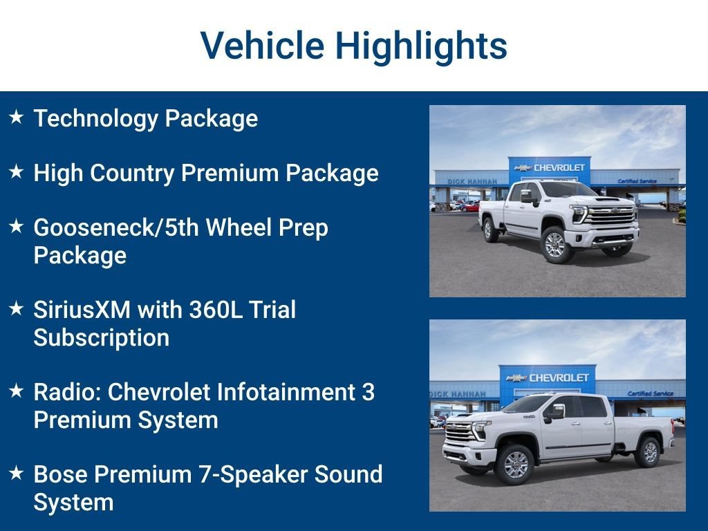 New 2026 Polar White Tricoat Chevrolet High Country image 3
