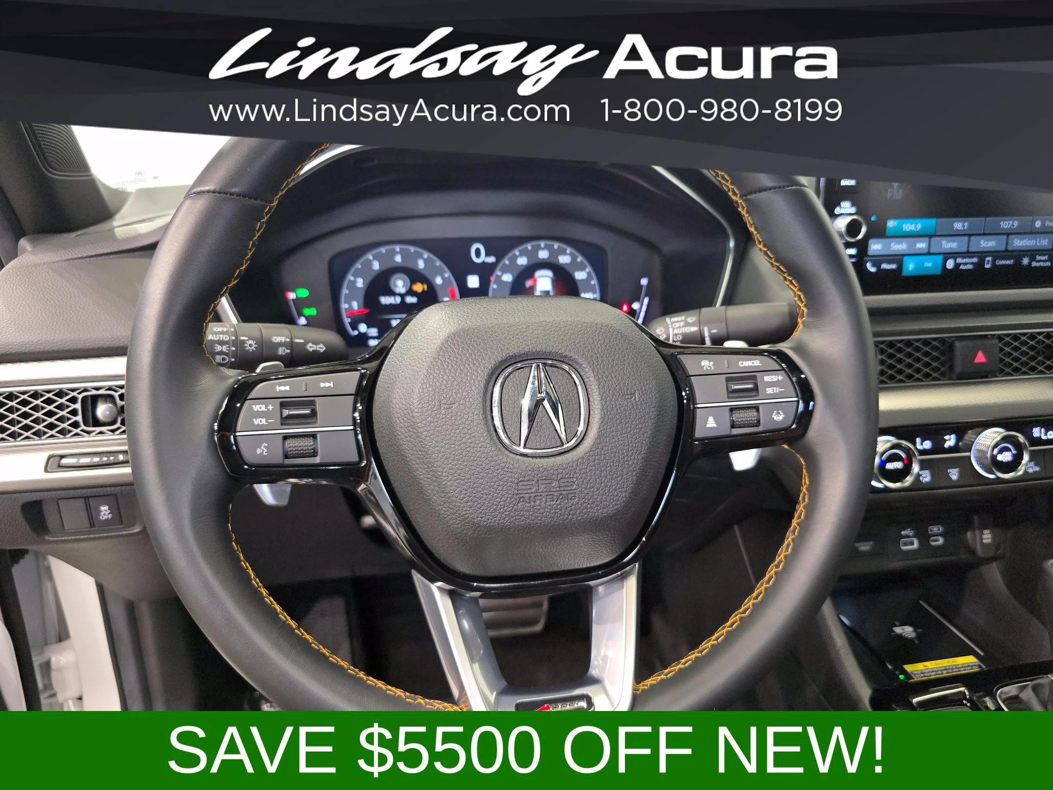 Used 2026 Platinum White Pearl Acura A-Spec Tech Package image 13