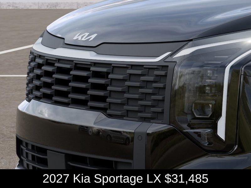New 2027 Ebony Black Kia LX image 13