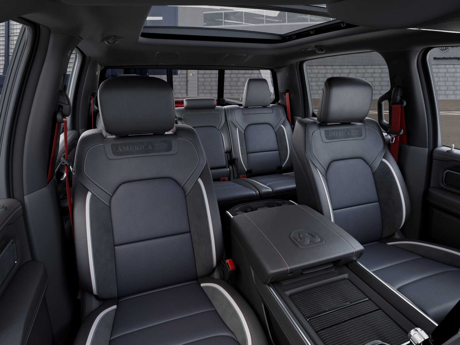 New 2026 Molten Red Pearl-Coat Exterior Paint RAM Laramie image 9