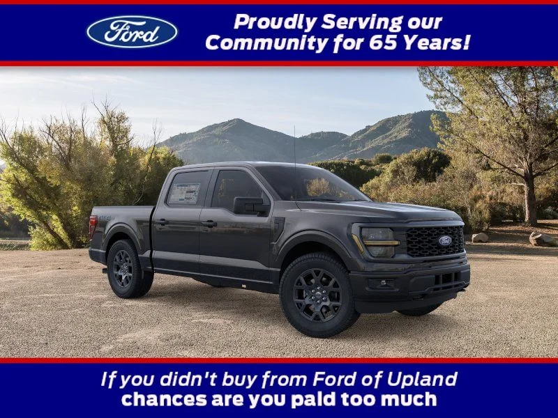 New 2026 Agate Black Metallic Ford STX® image 1