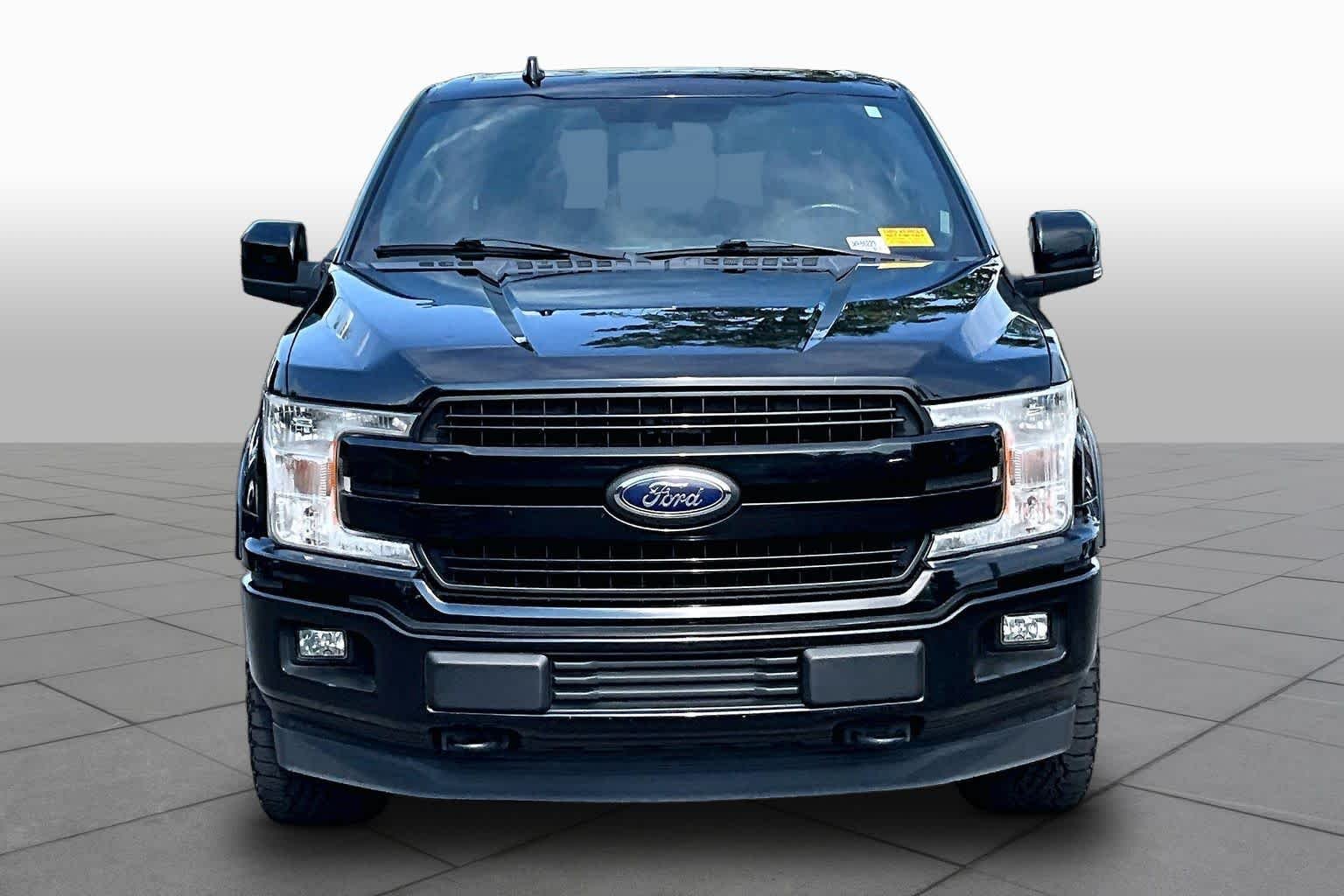 Used 2018 Shadow Black Ford LARIAT image 4