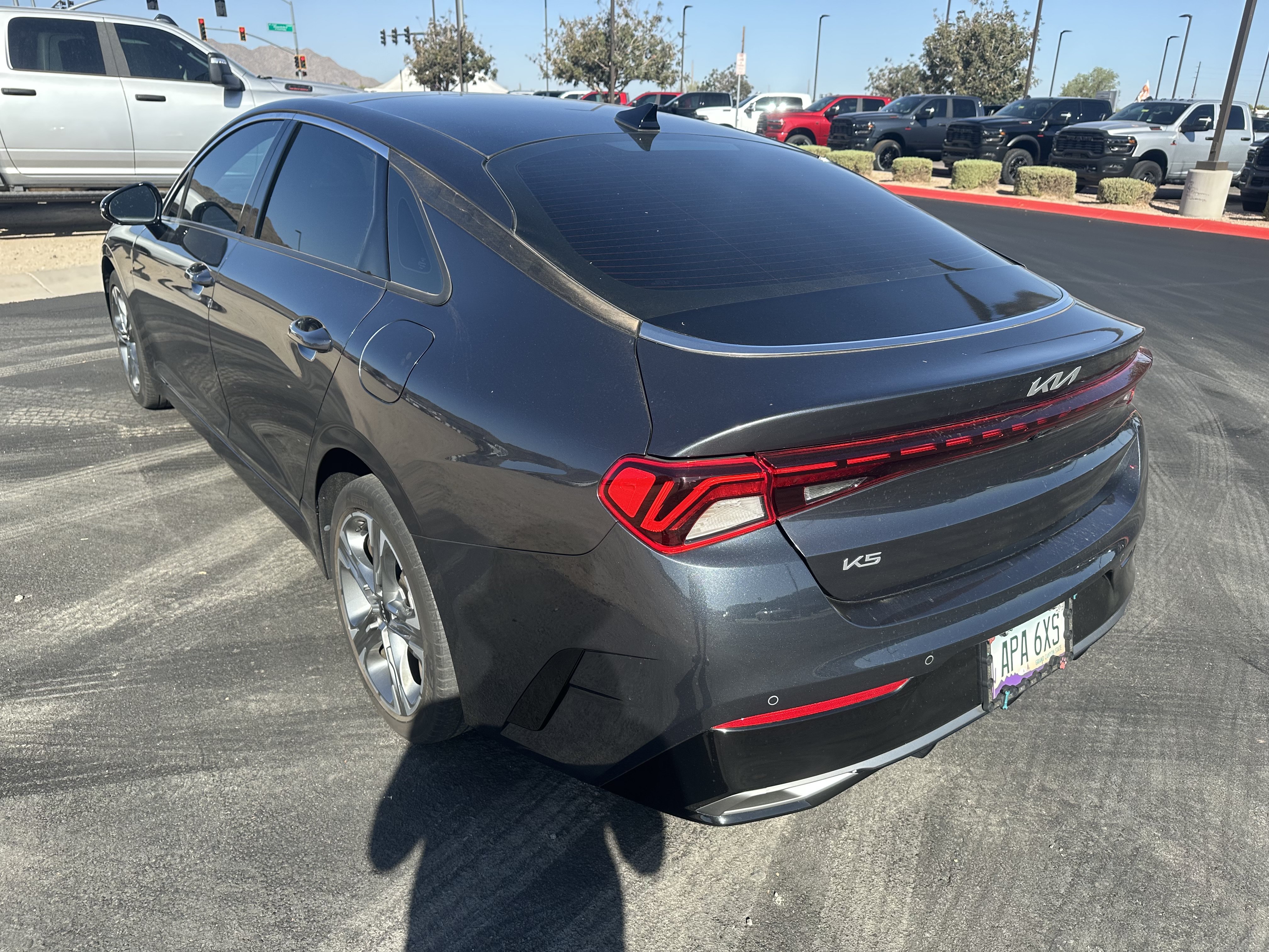 Used 2024 Gravity Gray Kia EX image 3