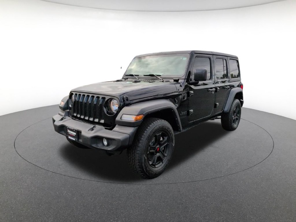 Certified Used 2022 Black Jeep Unlimited Sport S image 14