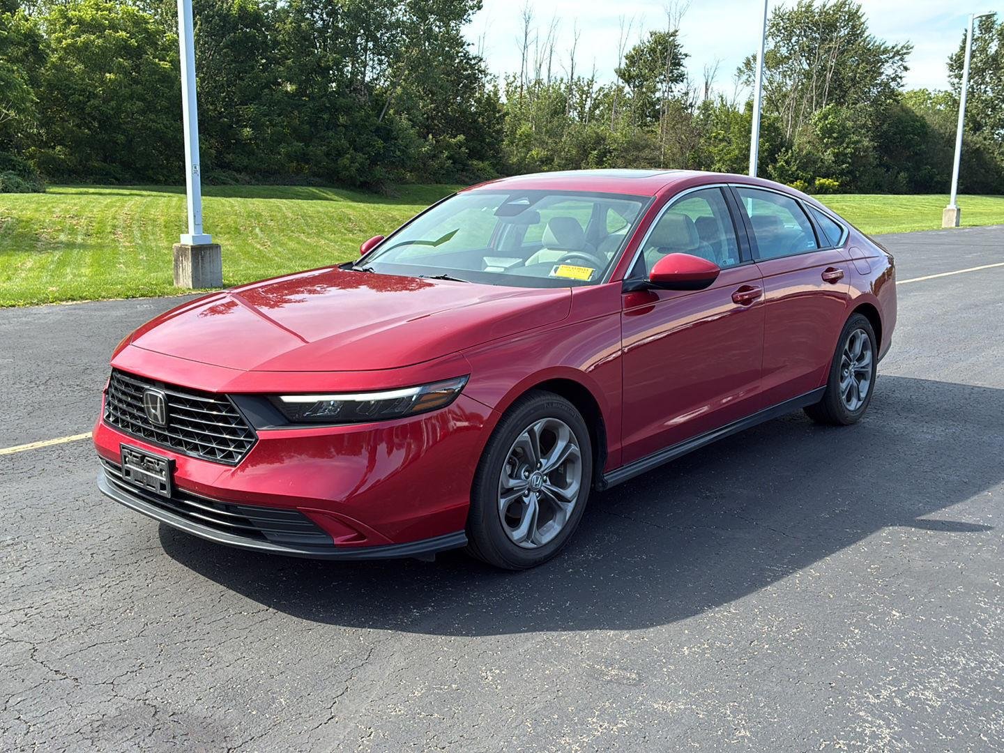 Used 2023 Radiant Red Metallic Honda EX image 17